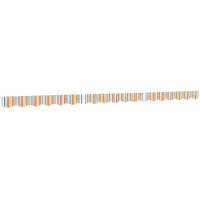 vidaXL Markisenvolant Mehrfarbig Gestreift 450 cm