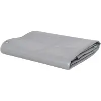 vidaXL Abdeckplane 650 g/m² 3x6 m Grau