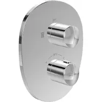 Villeroy & Boch V&B Fertigmontageset ANTAO UP-Thermostat m 1-Wege-Mengenreg., chrom