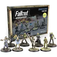 Modiphius Entertainment Fallout Survivors Core Box - Miniaturenspiel - ENG Edition