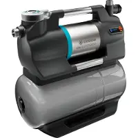 Gardena Pressure Tank Unit 5600 SilentComfort, 900 W, AC, 4,7 bar, 5600 l/h, IPX4, Schwarz, Grau