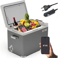 Koel Crate 40 - Kompressor Kühlbox - Auto Kühlbox - 40L - Duale Stromversorgung 12V und 230V