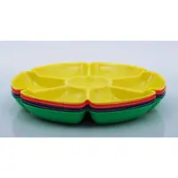 TickiT Flower Sorting & Paint Trays, 0,83 Jahr(e), Blau, Gelb, Grün, Orange, Violett, Rot