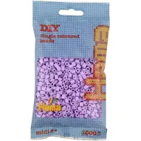 HAMA Beads Hama - 1 000 Standard-MIDI-Bügelperlen (Ø5 mm) Pastelllila