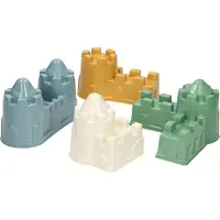 Cavallino Toys Castle Sand Formen Pastellfarben, 4st.