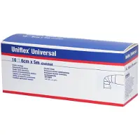 Uniflex Universal Binden 6 cmx5 m Zellglas weiß 10 St