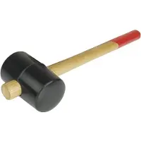 BRÜDER MANNESMANN M 709-075 Gummihammer 708 g 360 mm