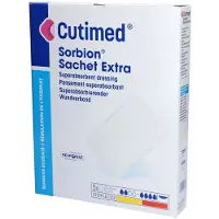 Cutimed Sorbion Sachet Extra Wundaufl.20x30 cm 5 St Pflaster