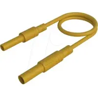 Hirschmann Test & Measurement MAL SGG-B 200 GE - Messleitung, 2,5 mm2, 2,00 m, gelb, gesichert
