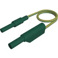 Hirschmann Test & Measurement MAL S WSB 200 GG - Messleitung, 2,5 mm2, 2,00 m, gelb/grün, gesichert, stapelbar