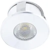Siro LED Einbauleuchte SL-Mono Mini Spot 3000 K warmweiß, alufarbig