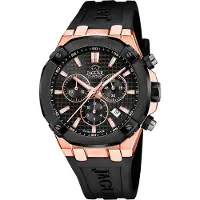 Jaguar Chronographen Diplomatic Black - Rose-gold