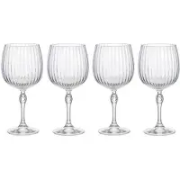 Bormioli Rocco Ginglas America '20s 74 cl (Set von 4 Stück)
