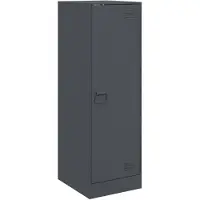 vidaXL Sideboard Anthrazit 34,5x39x107 cm Stahl