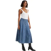 Levi's Button-front Circle Lightweight Skirt Größe: 24 | Jeansröcke Outlet | Damen |