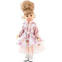 Paola Reina Karen Puppe 32 cm, Vinyl, handgefertigt in Spanien, Karamell-Duft