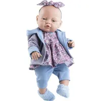 Paola Reina Babypuppe Mädchen Jacke 42cm - Puppenspielzeug Vinyl