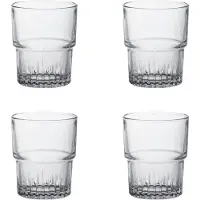 Duralex Trinkglas Empilable 1830C 20 cl Transparent 4 Stück