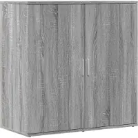vidaXL Sideboard Grau Sonoma 79x38x80 cm Holzwerkstoff