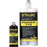 Staloc Power 710 50ml milchig weiß, ohne Mischer 2K, 2 Komponentenkleber