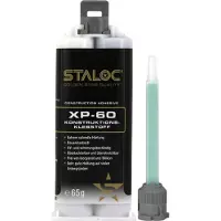 Staloc 2K Konstruktionsklebstoff XP60 grau 65g, + Mischer