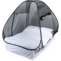 Deconet Moskitonetz-Zelt Pop Up II Black 200 x 180 x 150 cm