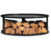 Cookking Runde Feuerschalenbasis mit Holzfach 102 cm
