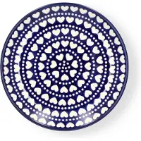 Bunzlau Castle Teller Blue Valentine (23,5 cm)