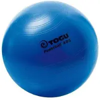 Togu Gymnastikball Powerball ABS, Ø 75 cm, blau, belastbar bis 500 kg