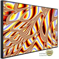Papermoon Infrarotheizung »EcoHeat - Psychedelischer Regenbogenwirbel«, Matt-Effekt - bunt