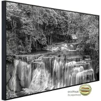 Papermoon Infrarotheizung »EcoHeat - Wasserfall im Wald«, Matt-Effekt - bunt