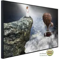 Papermoon Infrarotheizung »EcoHeat - Surreale Steampunk Liebeshoffn.«, Matt-Effekt - bunt
