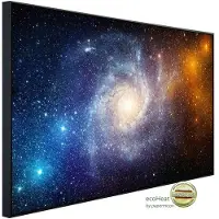 Papermoon Infrarotheizung »EcoHeat - Universe Stars Nebula Galaxy«, Matt-Effekt - bunt