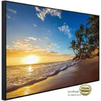 Papermoon Infrarotheizung »EcoHeat - Tropisch im Strand Sonnenaufgang«, Matt-Effekt - bunt