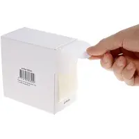 Rillprint Markierungspunkte, Durchmesser: 50 mm, weiss zur Handbeschriftung, permanent haftend, im Kartonspend
