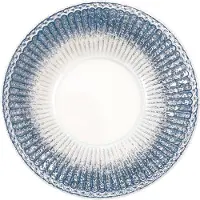 Greengate Pasta Teller ALICE RIPPLE BLUE Blau | Gr.: onesize