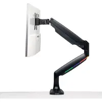 Kensington - OneTouch SmartFit Monitor arm single - Black