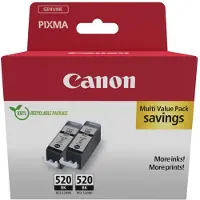 Canon Pgi-520 Tintenpatrone 2 Einheiten