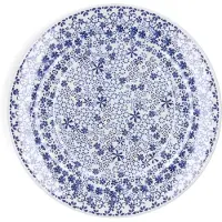 Bunzlau Castle Teller Melamine Indigo Lace (25 cm)