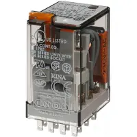 Finder Rel.Gold-Kont.230VAC 4W 7A f.Fas. 94.04/84/44 55.34.8.230.5040