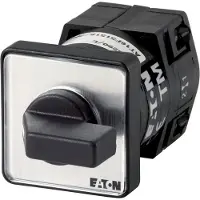 Eaton TM-1-15431/E, Kippschalter, 1P, Schwarz, Metallisch, IP65, 30 mm, 30 mm