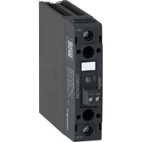 Schneider Electric SSD1A320BDC2 Halbleiterrelais, Hutschiene, E:4-32VDC, A:48-600VAC, 20A, 1ph, nullspannungsschaltend, SK