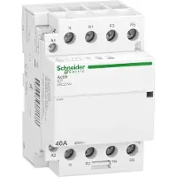 Schneider Electric GS A9C22740 A9C22740 Installationsschütz iCT, 40A, 3P+N, 4-