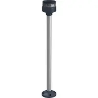 Schneider Electric Montageplatte auf Aluminium-Rohr, Harmony XVU, modular, 60mm, schwarz, Höhe 400mm, 24V ACDC, 110-240V AC XVUZ400