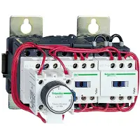 Schneider Electric LC3D09AB7 Stern-Dreieck Schützkombination, 7,5kW, 24V 50/60Hz