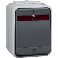 ELSO Schneider Electric Ausschalter ELG441219 2p. bel. 10A licht/basaltgrau