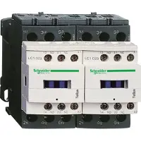 Schneider Electric LC2D25B7V Wendeschützkombination, 3p+1S+1Ö, 11kW/400V/AC3, 25A, Spule 24V 50/60Hz