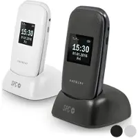 SPC Harmony, Klappgehäuse, Dual-SIM, 6,1 cm (2.4"), Bluetooth, 800 mAh, Weiß