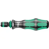 Wera 817 R Bits-Handhalter mit Rapidaptor Schnellwechselfutter, 1/4" x 133mm
