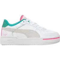 Puma Damen Halbschuhe aus beschichtetem Leder in Weiß